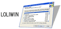 LoliWin est une compilation de logiciels libres et gratuits pour Microsoft Windows. Elle est prsente sous forme d'un cdrom comprenant des applications libres, de la documentation pour vous faciliter la prise en main et un assistant pour vous guider durant l'installation. 